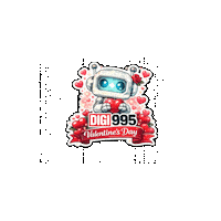 Valentines Day Love Sticker by Digi 995