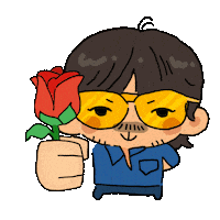 Flower Rose Sticker by AJ
