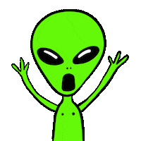 Scared Hands Up Sticker by Darién Sánchez