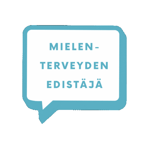 Mielenterveys Sticker by Nuorten mielenterveysseura Yeesi ry