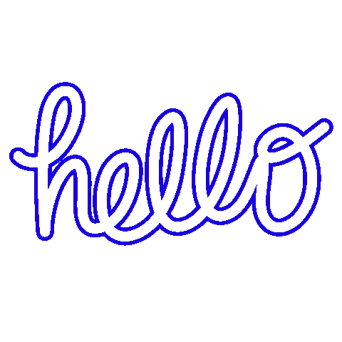 Hello Sticker