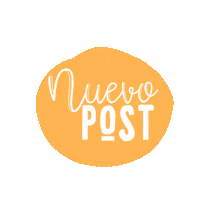 Post Nuevo Sticker by papujas