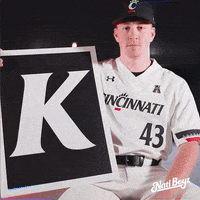 College Baseball Thumbs Up GIF by Cincinnati Bearcats
