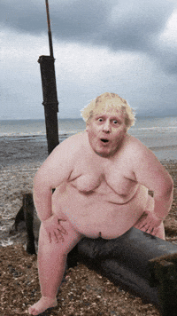 Boris Johnson Sewage GIF