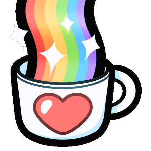 Happy Fun Sticker by Ko-fi