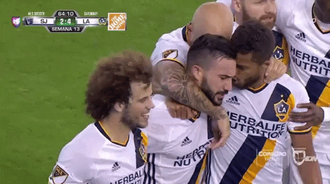 group GIF by LA Galaxy