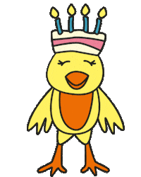 Happy Birthday Sticker