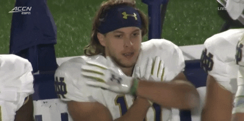 Notre Dame Football GIF by Notre Dame Fighting Irish