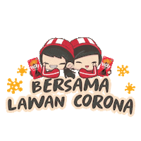 Corona Love Sticker by Glico Pocky
