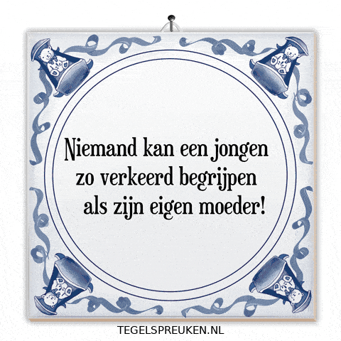 Troost Moeder GIF by Tegelspreuken.nl