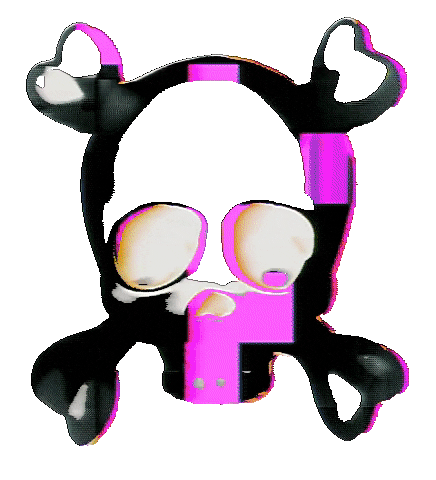 Glitch Emoji Sticker by #BASILIO