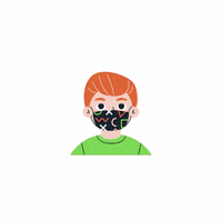 Mask Kid GIF by Dazzle4Rare