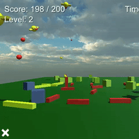 video games bouncy ducks GIF