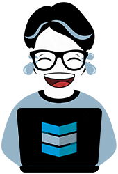 Crying Laughter Facepalm Sticker by STACKED MARKETER