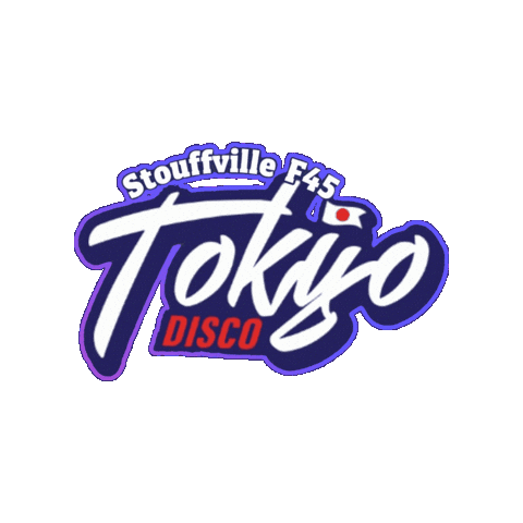 Tokyodisco Sticker by F45 Stouffville