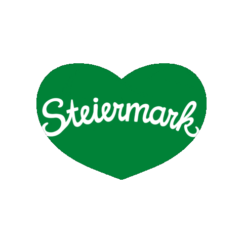 Heart Love Sticker by Steiermark - Das Grüne Herz