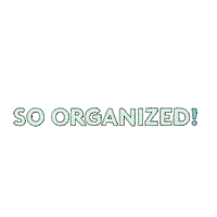 organization realsimplemagazine Sticker by Real Simple