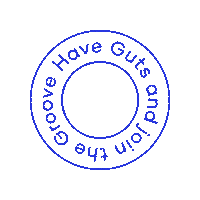 GutsandGroove sticker gutsandgroove guts and groove sticker guts and groove Sticker