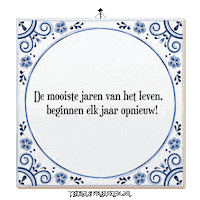 Humor Genieten Sticker by Tegelspreuken.nl