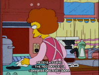Season 9 Kitchen GIF by The Simpsons