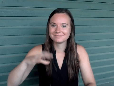 Asl Yes GIF by CSDRMS