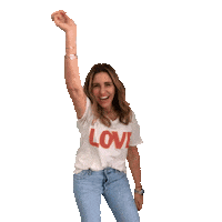 Excited Dance Sticker by Peace Love World