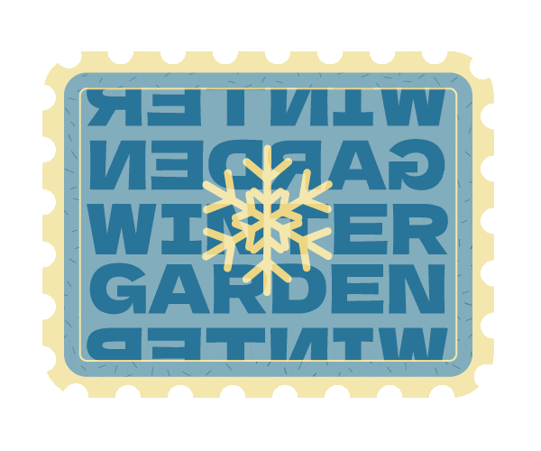 Winter Garden Snow Sticker