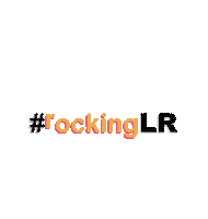 Lr Sticker by LiTTLE RAMONAS