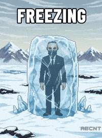 Ac Freezing GIF by ABCNT