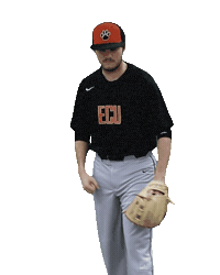 Celebrating Home Run Sticker by East Central University