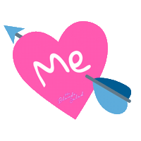 heart love Sticker by The Blonde Salad