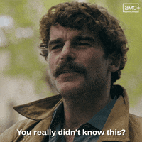 No Idea Television GIF by AMC Networks