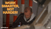 work norm GIF by theblock