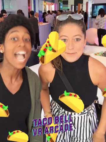vrarcade GIF by Taco Bell VR Arcade
