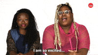 I Am So Excited