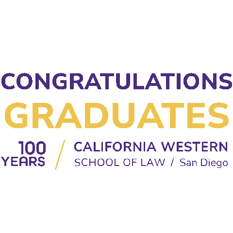 CaliforniaWesternSchoolOfLaw giphyupload cwsl california western california western school of law Sticker