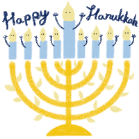 Happy Holidays Candles Sticker by INTO ACTION
