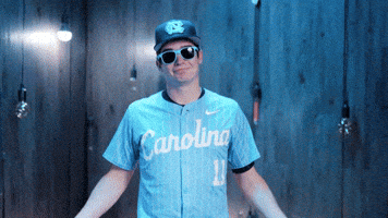 University Of North Carolina Baseball GIF by UNC Tar Heels