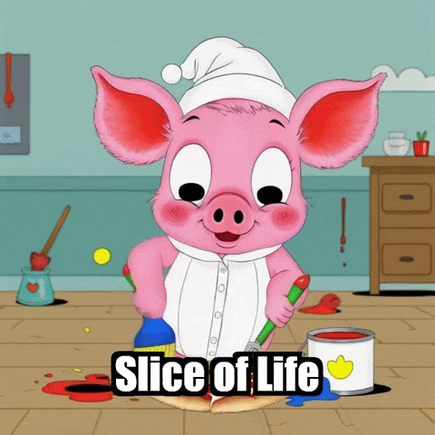Slice Of Life Cooking GIF by The Pigasso