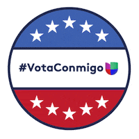 unicontigo univision Vota voto latino votaconmigo Sticker