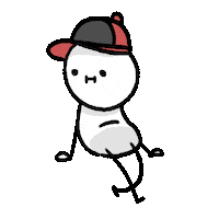 Happy Post Sticker