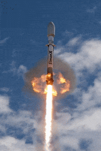 Take Off Space GIF by ElmonX