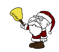 Santa Sticker
