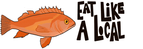 American Fish Sticker by Positively Groundfish