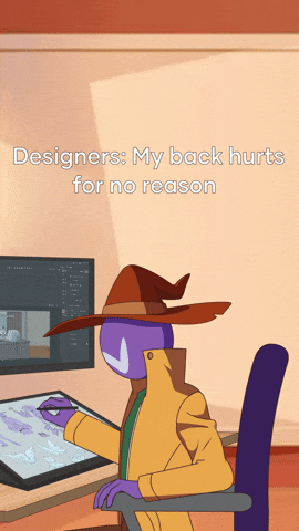 My Back Magic GIF