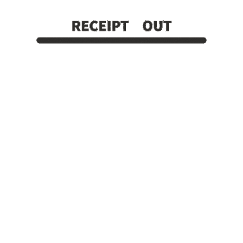 Receipts Sticker by Bank of Culture