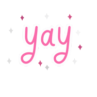 annaletters happy instagram stars yay Sticker