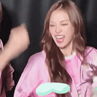 Excited Lady M GIF