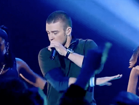 justin timberlake cry me a river (live) GIF