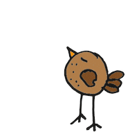 Happy Bird Sticker by Hochschwarzwald